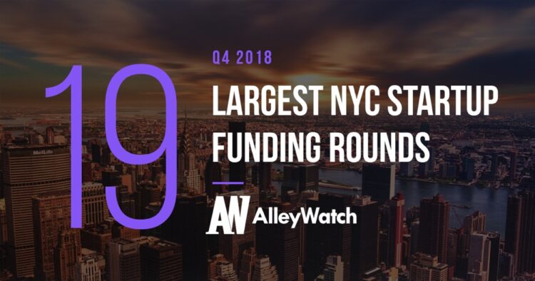 These 19 NYC Startups Raised the Most Capital in Q4 2018