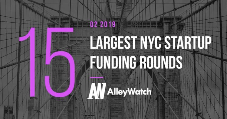 These 15 NYC Startups Raised the Most Capital in Q2 2019