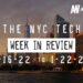#NYCtech Week in Review: 1/16/22 – 1/22/22