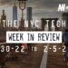 #NYCtech Week in Review: 1/30/22 – 2/5/22