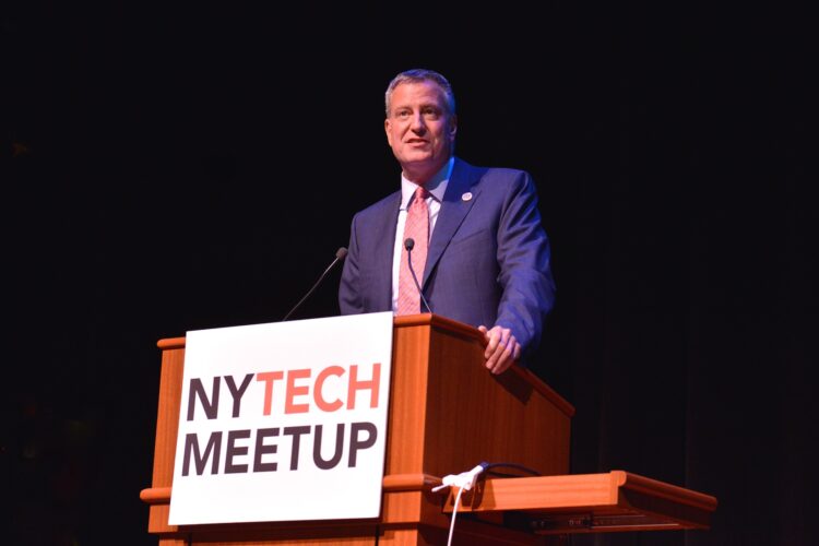 Even the Mayor of NYC Presented at the September New York Tech Meetup