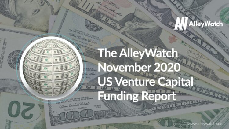 The November 2020 US Venture Capital Funding Report