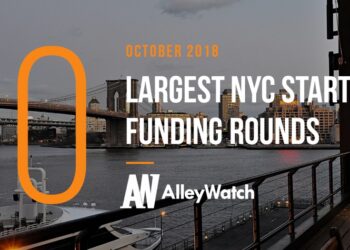The 10 Largest NYC Startup Fundings of October 2018