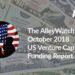 The AlleyWatch October 2018 US Venture Capital Funding Report