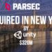 Parsec Acquired by Unity for $320M in Cash