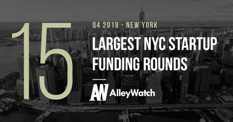 The 13 Largest NYC Tech Startup Funding Rounds of January 2020