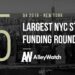 The 13 Largest NYC Tech Startup Funding Rounds of January 2020