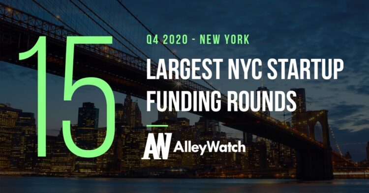 These are the 15 Largest NYC Tech Startup Funding Rounds of Q4 2020