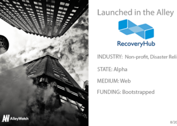 NYC Startup RecoveryHub: In Case of Emergency, Click Here