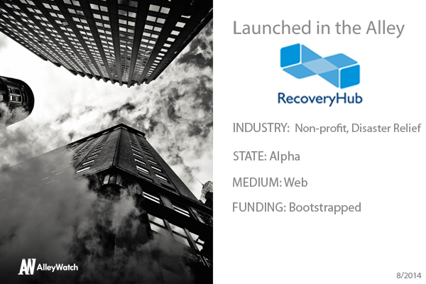 NYC Startup RecoveryHub: In Case of Emergency, Click Here