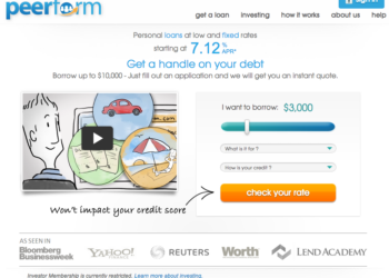 Peerform Raises $1M in Seed Funding for Its Peer-to-Peer Lending Platform