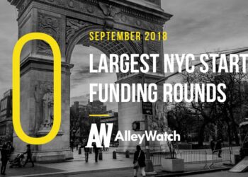 The 10 Largest NYC Startup Fundings in September 2018