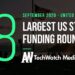 The 18 Largest US Tech Startup Funding Rounds of September 2020