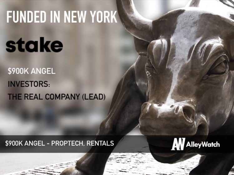 Stake Raises Over $900K for its Loyalty Platform for Renters to Earn a Return on Their Rent Payments