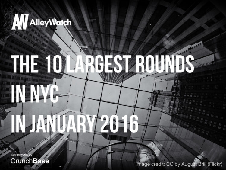 These are the 10 NYC Startups That Raised the Most Amount of Capital in January