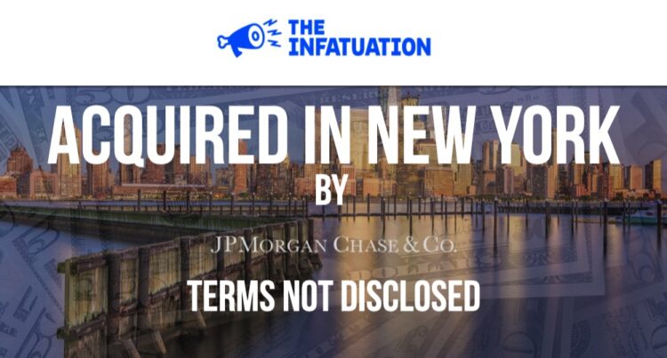 The Infatuation Acquired by JPMorgan Chase as the Bank Looks to Strengthen Relationships with Diners