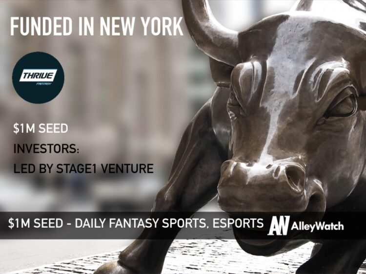 ThriveFantasy Raises $1M for its Esports Platform for Prop Bets