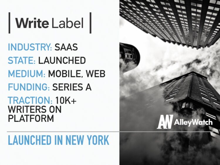 Write Label is the Crowdsourced Platform That Connects Brands with On-Demand Writers