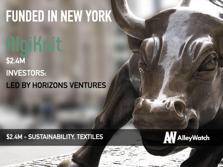 AlgiKnit Raises $2.4M to Turn Kelp into Renewable Yarn and Fibers for Textile Production