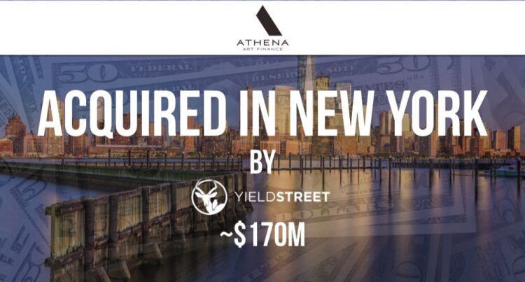 YieldStreet Acquires Athena Art Finance for $170M