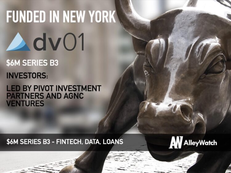 Lending Analytics and Data Platform dv01 Raises Another $6M and Acquires Pragmic