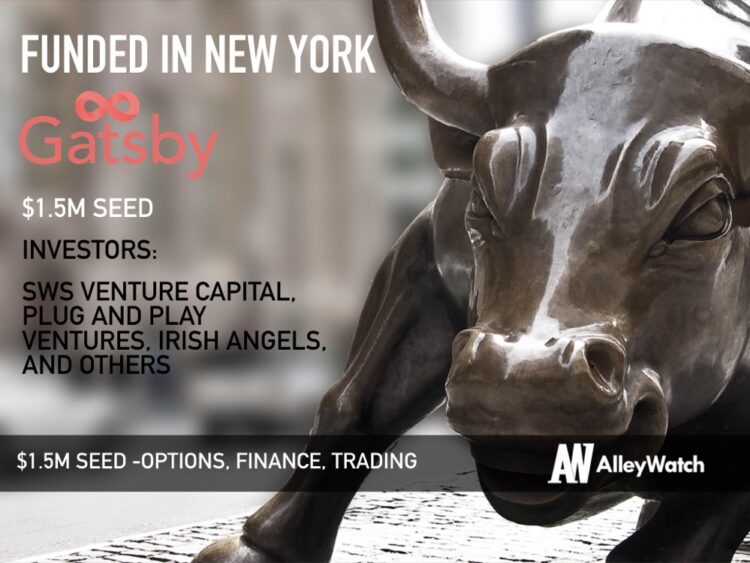 Gatsby Raises Another $1.5M for its Commission-Free Options Trading Platform