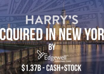 Harry’s Acquired for $1.37B by Edgewell, the Parent Company to Schick