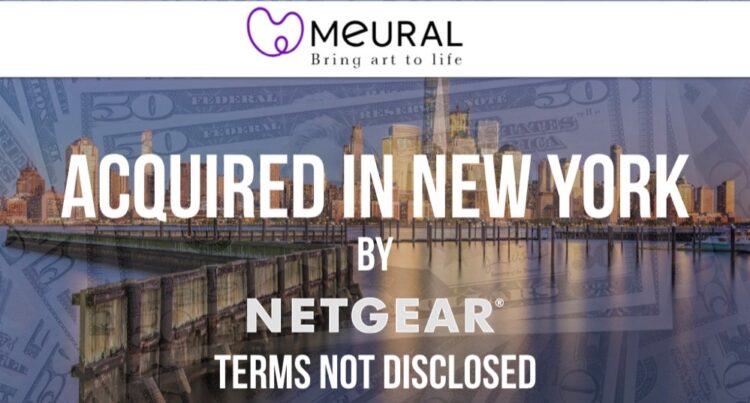 NYC Startup Meural Acquired by NETGEAR