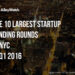 These are the 10 NYC Startups That Raised the Most Amount of Capital Q1