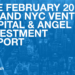 The February 2014 New York and US Venture Capital & Angel Funding Report