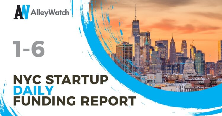 The AlleyWatch Startup Daily Funding Report: 1/6/2021