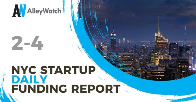 The AlleyWatch Startup Daily Funding Report: 2/4/2022