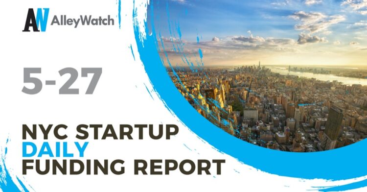 The AlleyWatch Startup Daily Funding Report: 5/27/2020