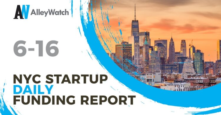 The AlleyWatch Startup Daily Funding Report: 6/16/2020