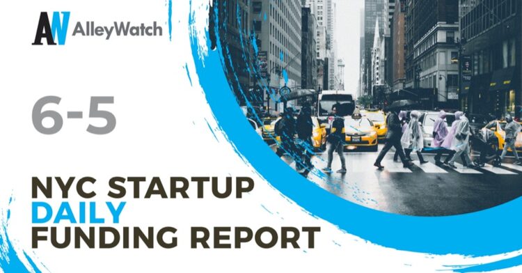 The AlleyWatch Startup Daily Funding Report: 6/5/2020
