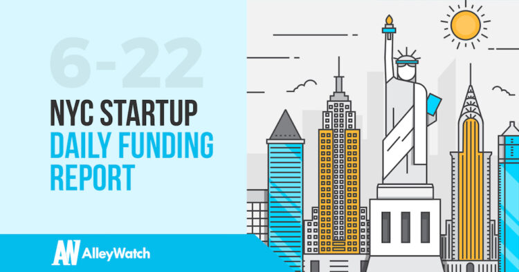 The AlleyWatch NYC Startup Daily Funding Report: 6/25/18