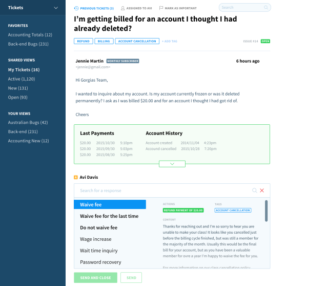 Pulse of a Techstar: Gorgias, Help Desk Automation Software