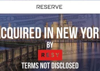 Reservation Tech Platform Reserve Acquired by Competitor Resy