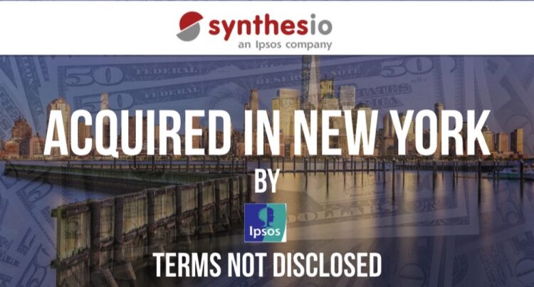Synthesio Acquired by Market Research Firm Ipsos