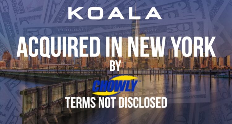 Koala Acquired by Chowly as Consolidation in the Restaurant Tech Space Continues