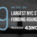 The 9 Largest NYC Tech Startup Funding Rounds of May 2023