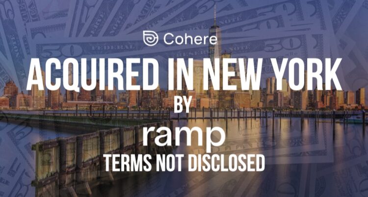 Cohere Acquired by Ramp as AI-Induced Frenzy Continues