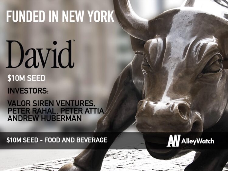 David Raises $10M to Launch its Protein Bar That Contains More Protein Than Any Other Bar in the Market