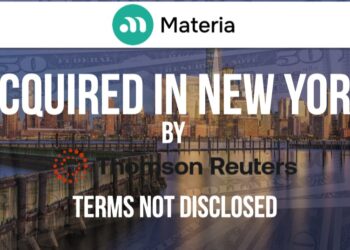 Materia Acquired by Thomson Reuters