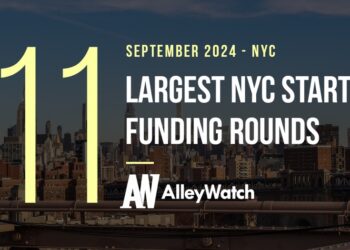 The 11 Largest NYC Tech Startup Funding Rounds of September 2024