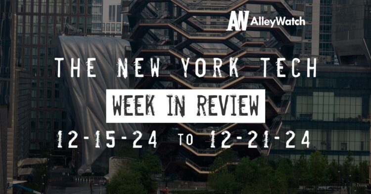#NYCtech Week in Review: 12/15/24 – 12/21/24