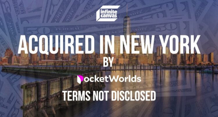 Pocket Worlds Acquires Infinite Canvas to Drive AI-Powered UGC Gaming for Underserved Gamers