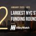 The 12 Largest NYC Tech Startup Funding Rounds of January 2025