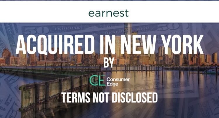Consumer Edge Acquires Earnest Analytics to Strengthen Alternative Data Offerings