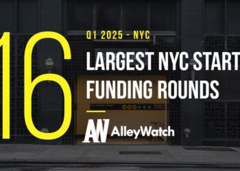The 16 Largest NYC Tech Startup Funding Rounds of Q1 2025